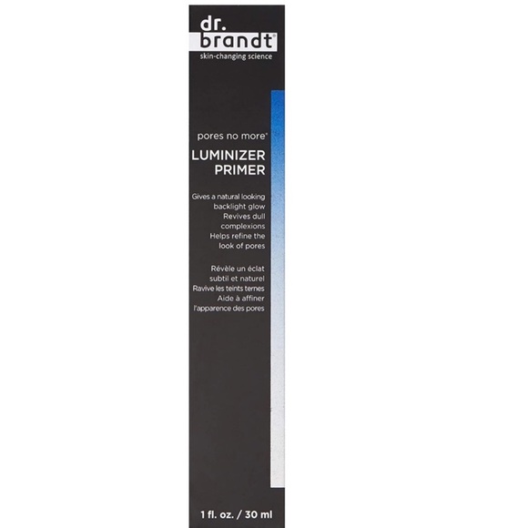 Dr Brant Pores No More Luminizer  Primer FULL SIZE! NWT!Dr. Brant Makeup Primer - Picture 3 of 12
